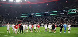 Pressekonferenz abgebrochen &ndash; Frankfurter Stadion nach Heimsieg evakuiert