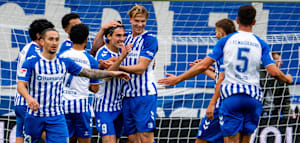 Magdeburg &uuml;berrollt den KSC mit 6:1